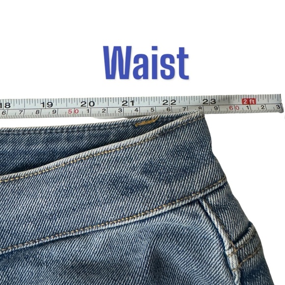 NEW Lane Bryant Signature Fit Mid Rise Boyfriend distressed crop jeans Womens 22 - Picture 7 of 11